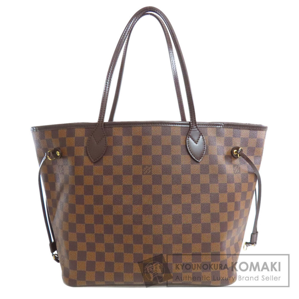 Louis Vuitton Neverfull Tote Bag Damier Canvas - Picture 1 of 11